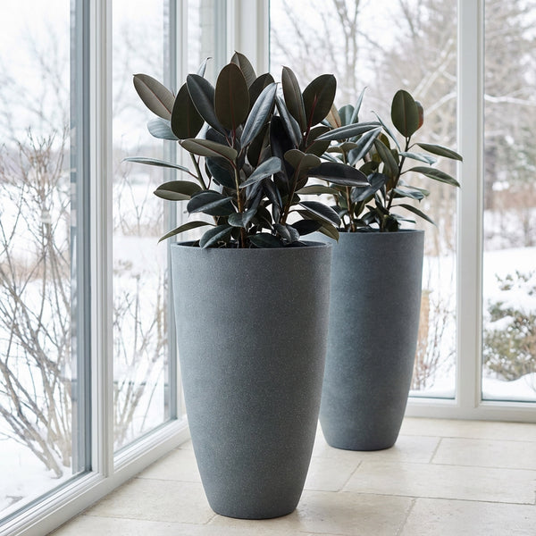 Curved Vase Planters, 2-Pack