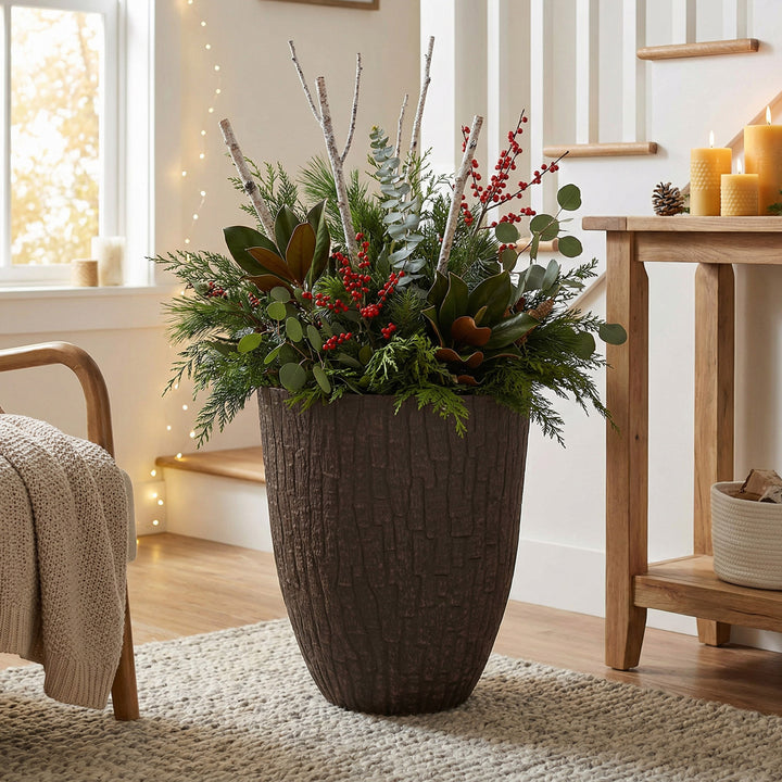Tree Bark Planter