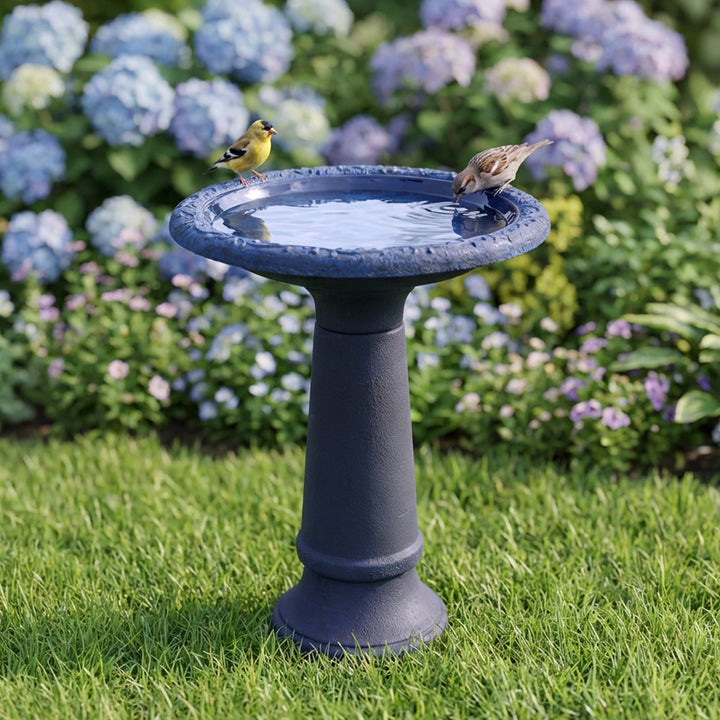 Marbled Glaze Bird Bath