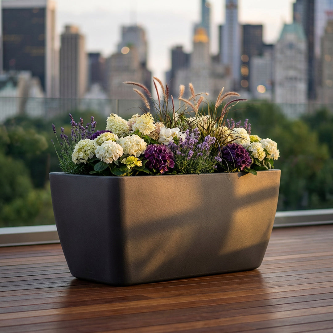 Manhattan Balcony Planter and Pond