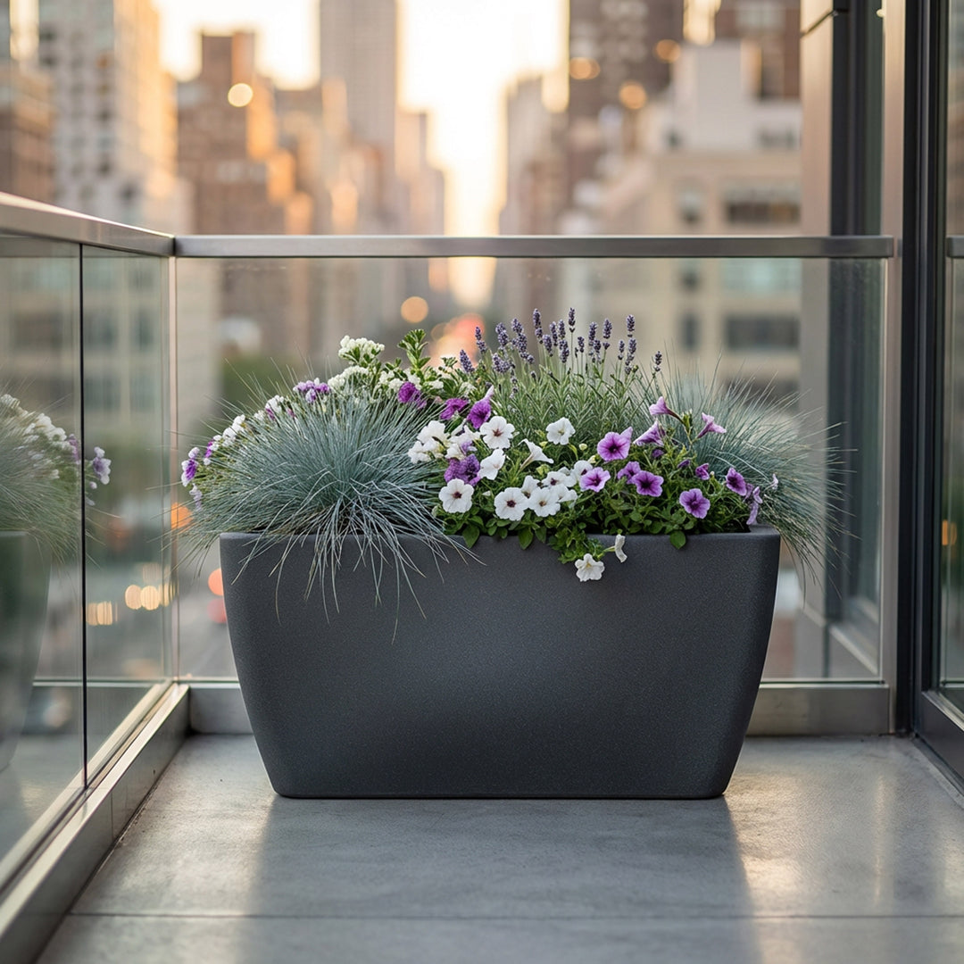 Manhattan Balcony Planter and Pond