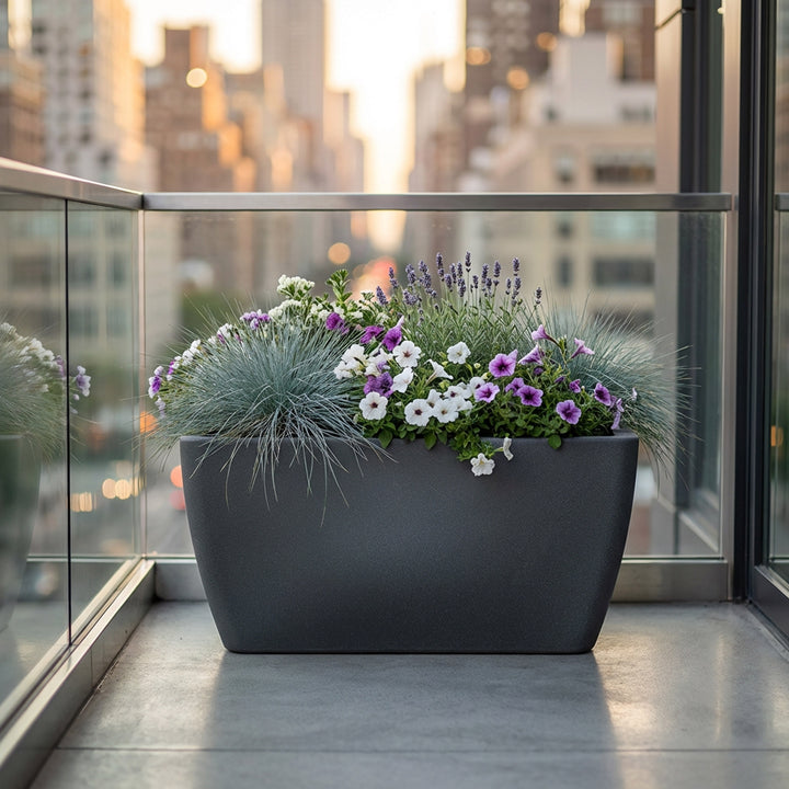 Manhattan Balcony Planter and Pond