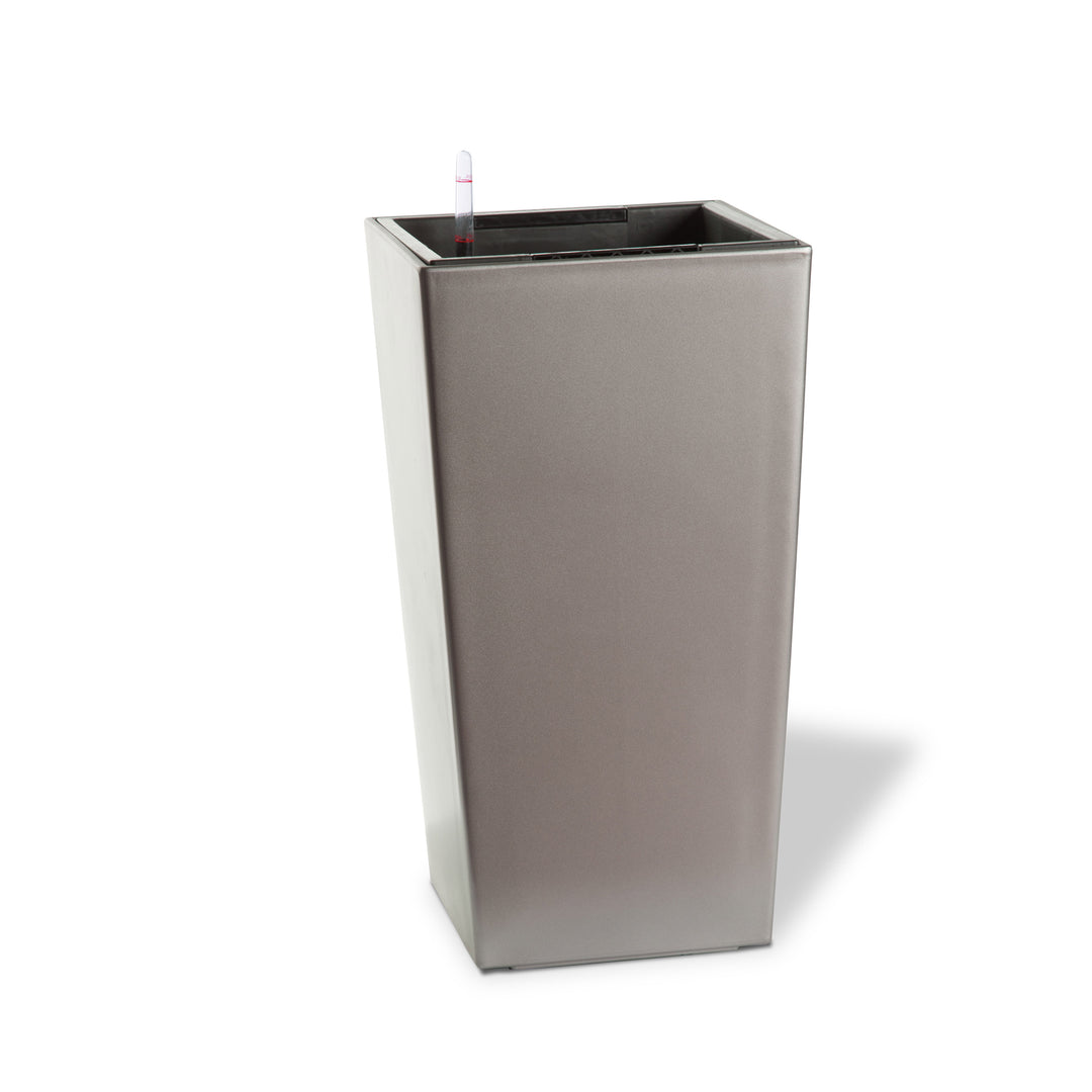 Modena Self-Watering Planter, Square Taper