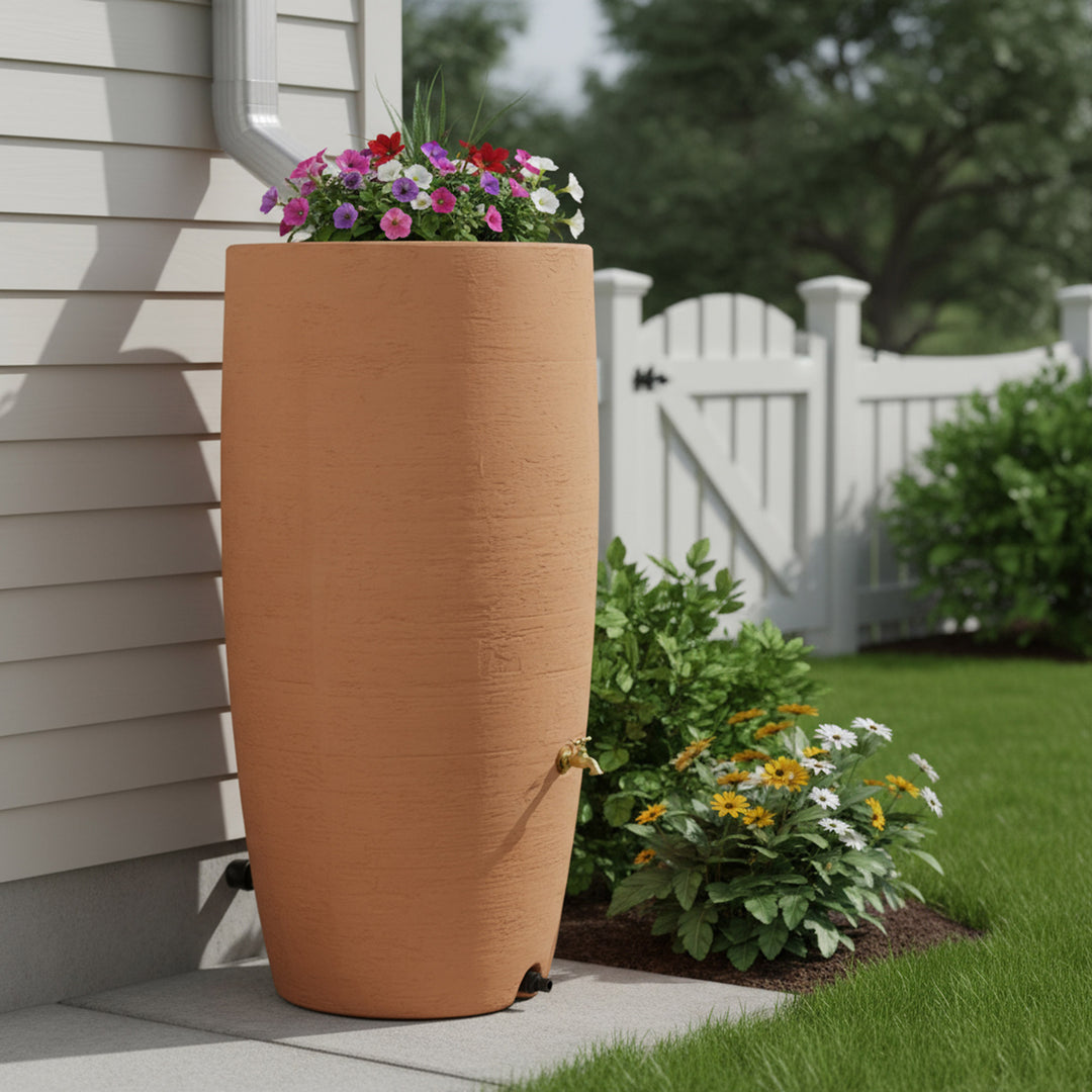 Athena Rain Barrel, 80 Gallon