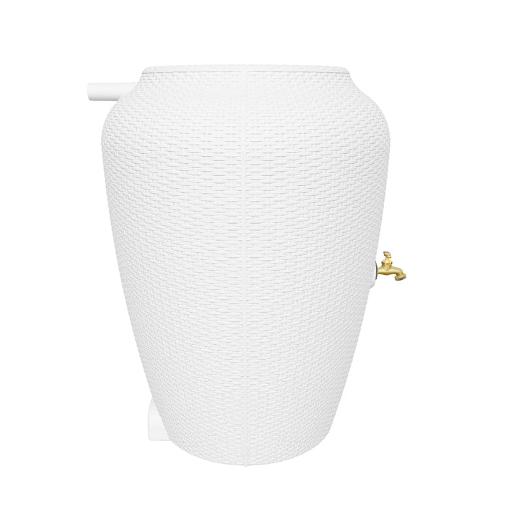 Wicker Rain Barrel